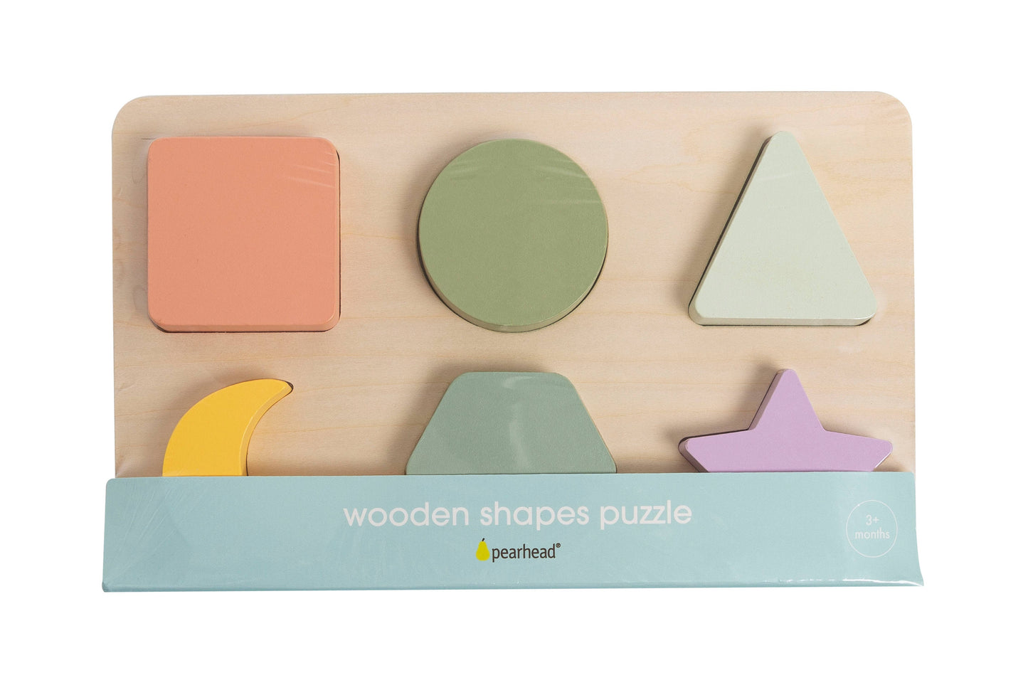 Wooden Shapes Puzzle, Learning Toy