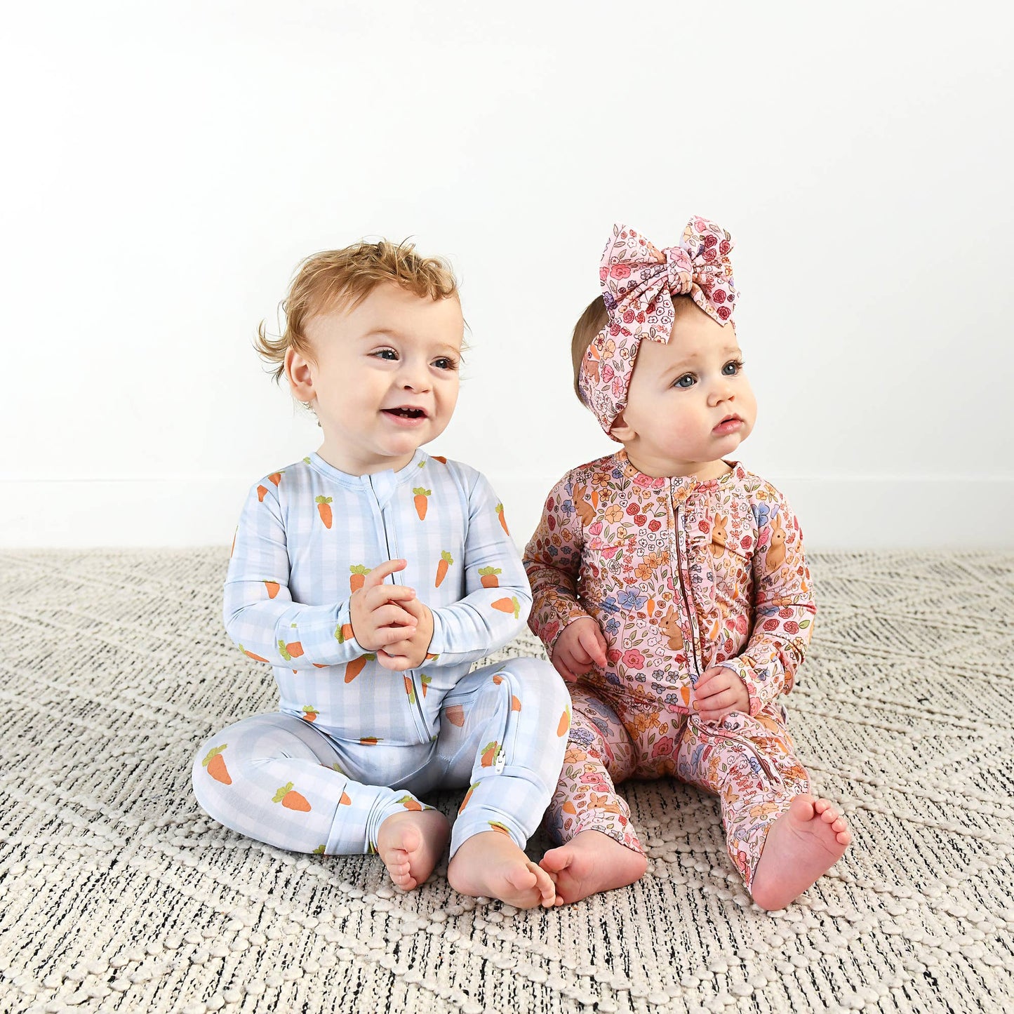Henry Carrot Gingham Easter Outfit Sleepies
