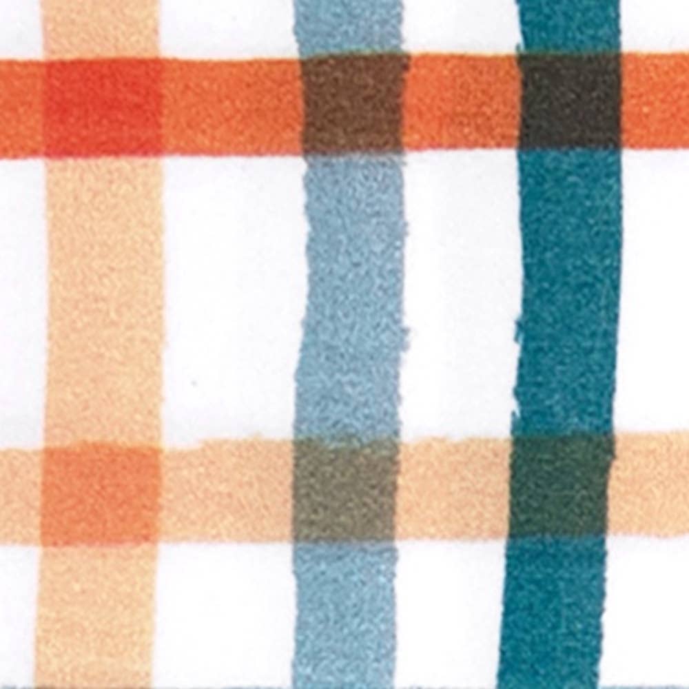 Baby Bling Bows - PRINTED FAB: harvest plaid