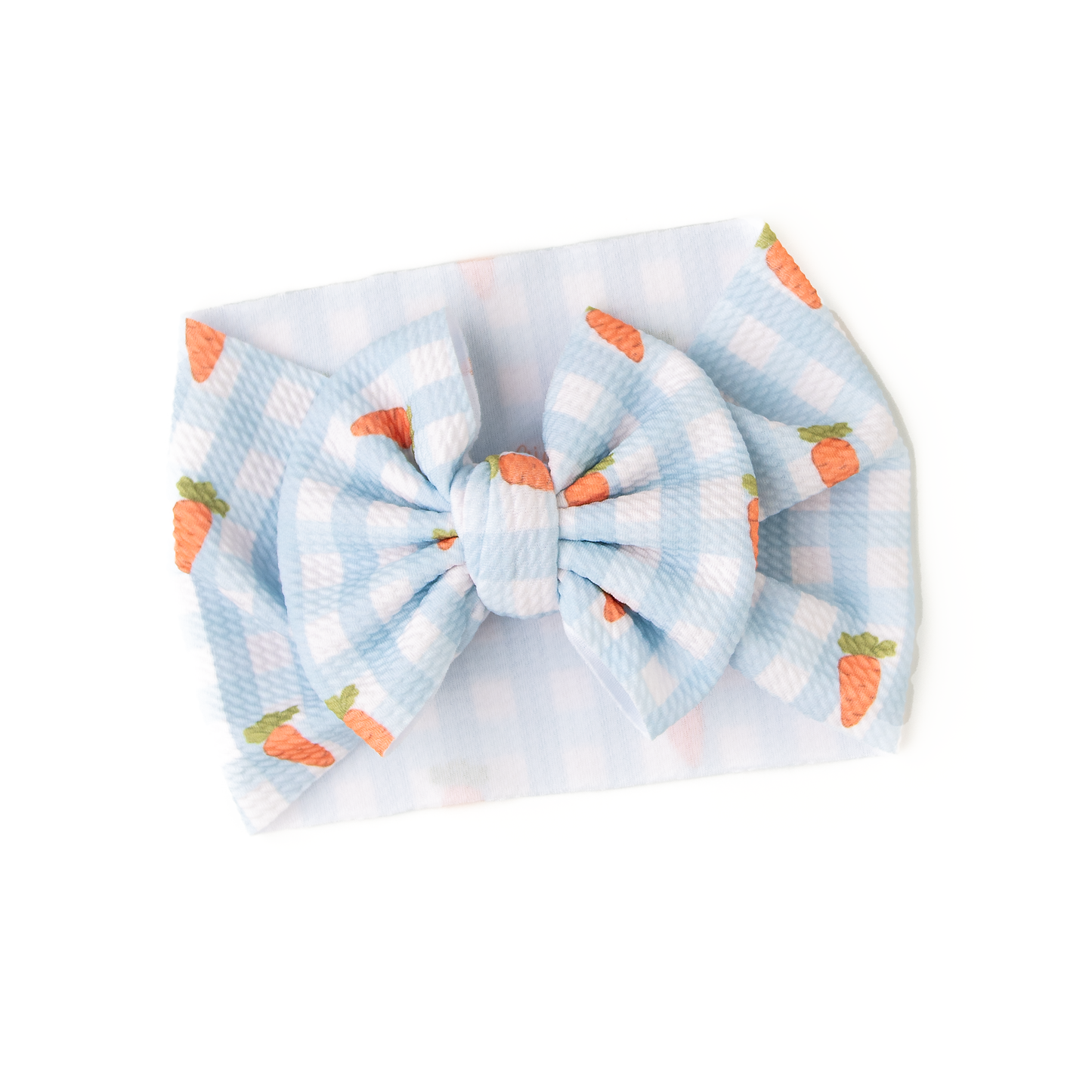 Henry Carrot Gingham Headwrap Accessory