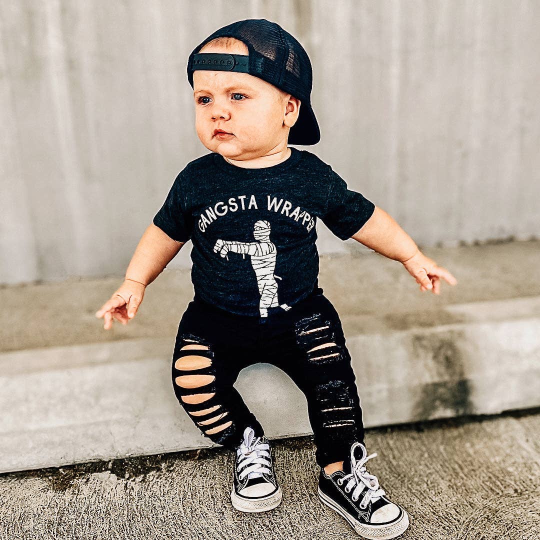 Gangsta Wrapper Halloween T-Shirt