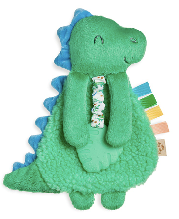 Itzy Lovey Plush With Silicon Teether Toy