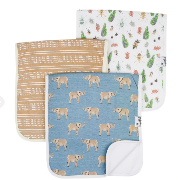 Peanut Premium Burp Cloths