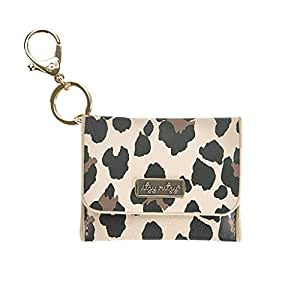 Leopard Itzy Mini Wallet Card Holder & Key Chain Charm