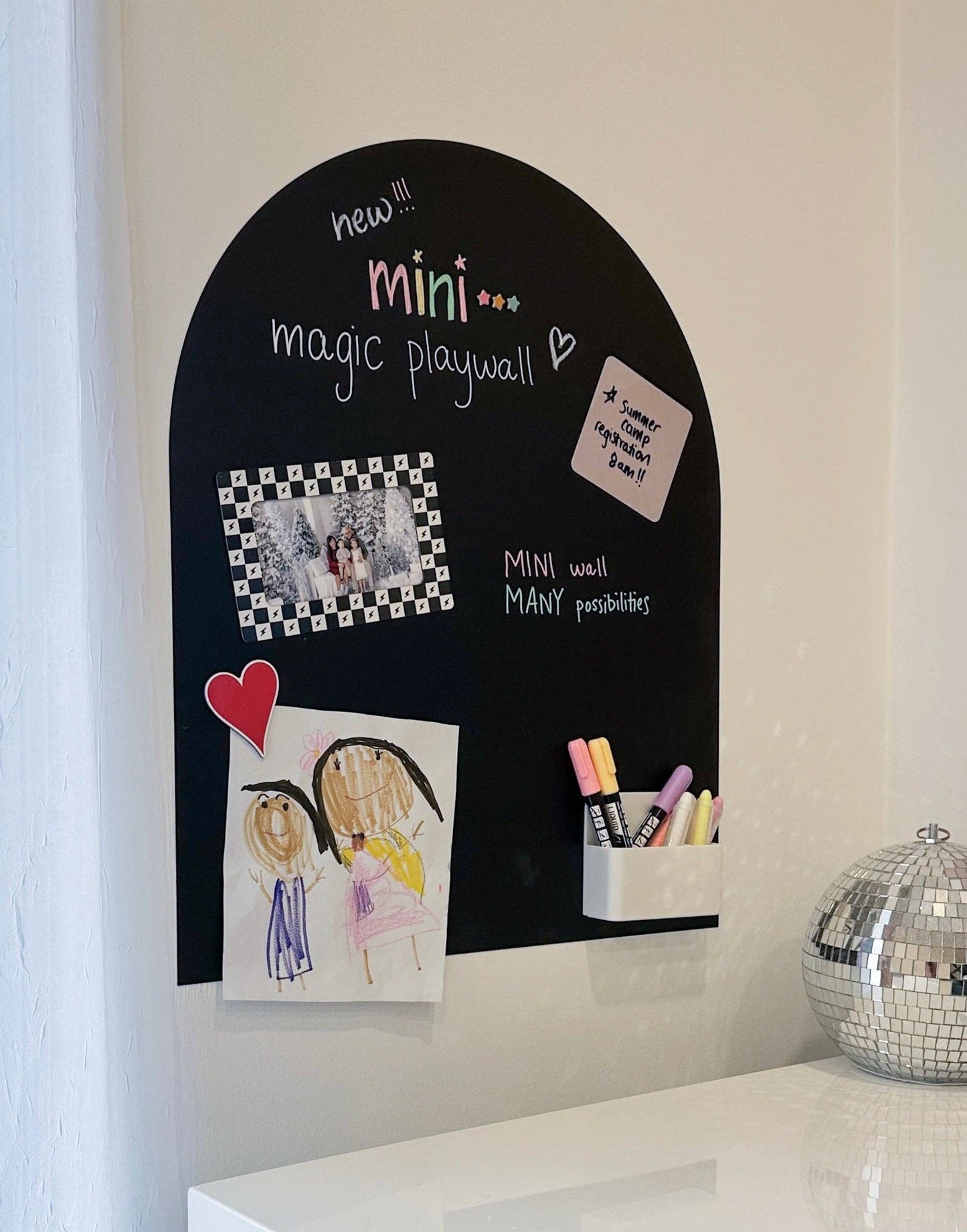 MINI Magic Playwall - Arch Magnetic Art Wall Decal