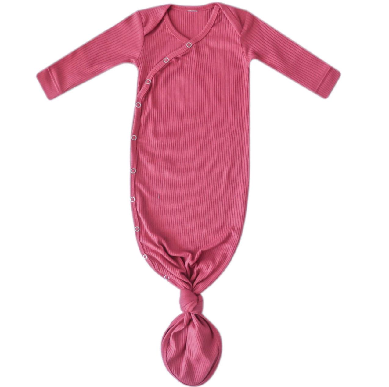 Knotted Gown- Berry