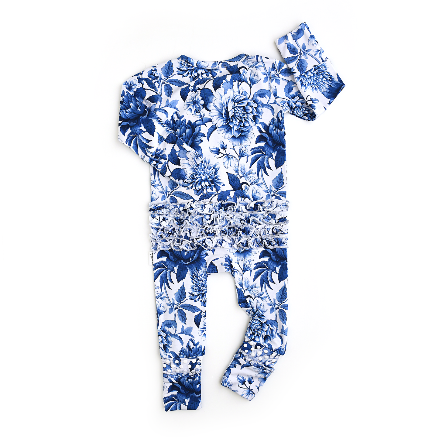 Hattie RUFFLE ZIP Bamboo Sleepes Little