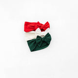 Baby Bling Bows - KNOT: forest green