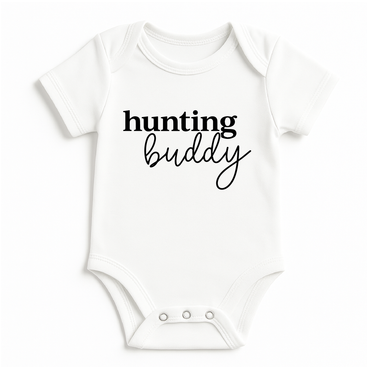 Daddy's Hunting Buddy Onesie, Baby Bodysuit