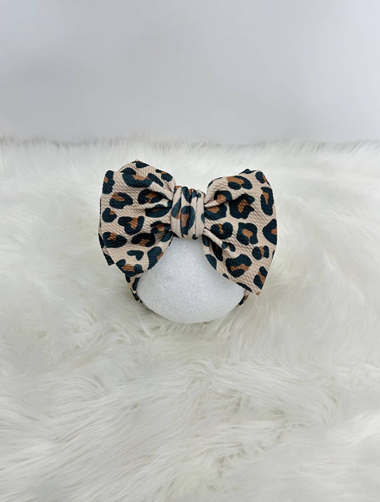Clover Cottage - Cheetah Waffle Headband