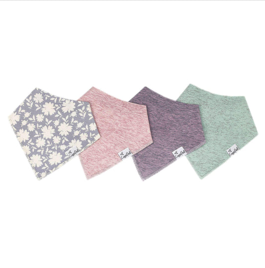 Lacie Bandana Bib Set (4-pack)