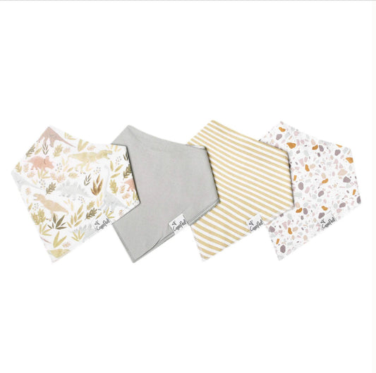 Rex Bandana Bib Set (4-pack)