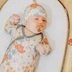 Newborn Knotted Gown - Eden