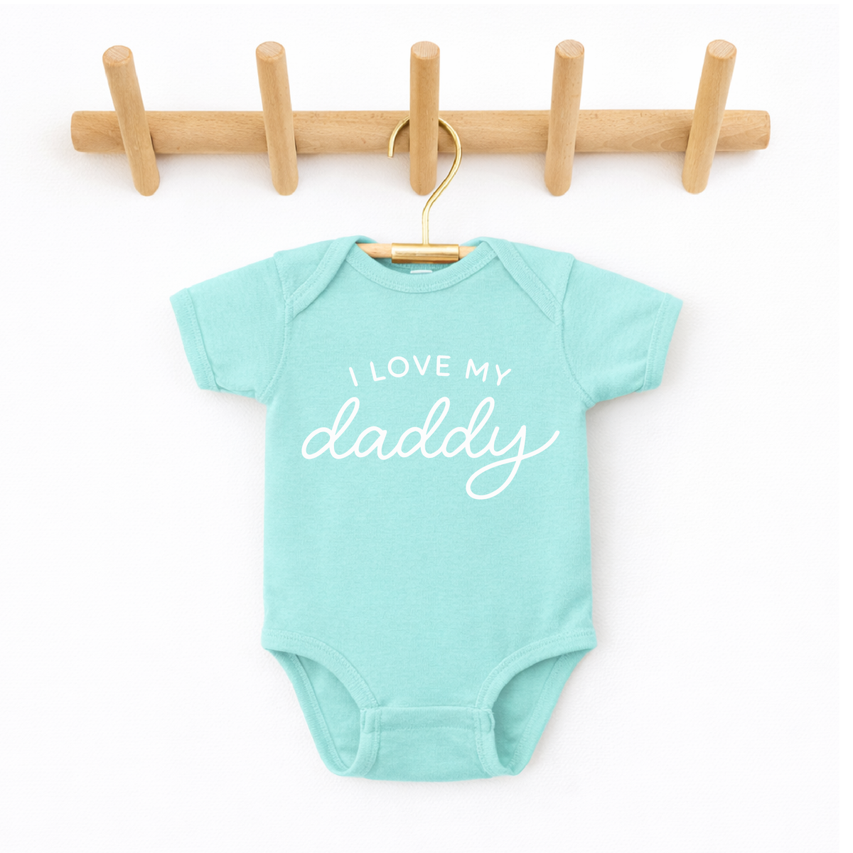 I Love My Daddy Baby Onesie