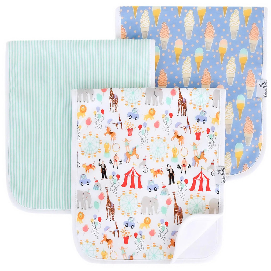 Bailey Premium Burp Cloths