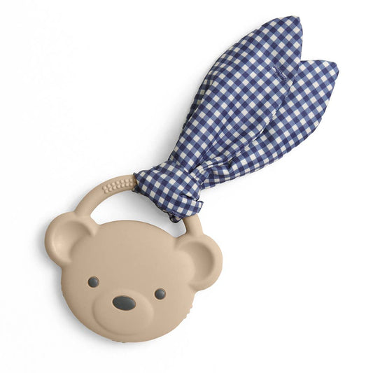 Crinkle Crew Taupe Bear