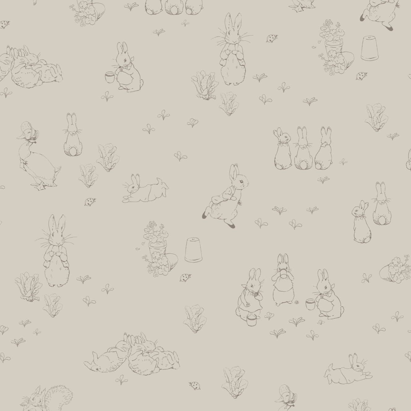 PETER RABBIT™ BAMBOO RAYON MUSLIN 2-PACK SWADDLES: Girl Pack