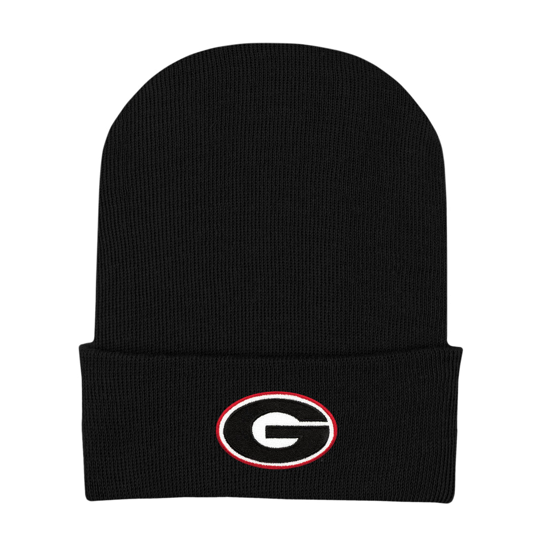 Georgia Bulldogs Preemie and Newborn Knit Cap