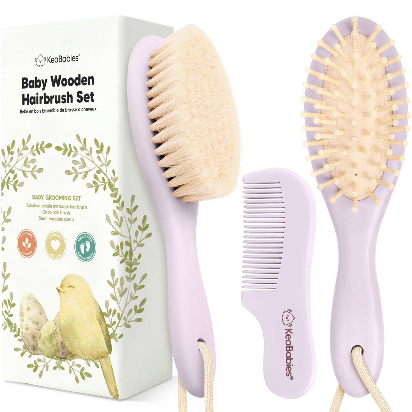 Baby Hair Brush and Comb Set