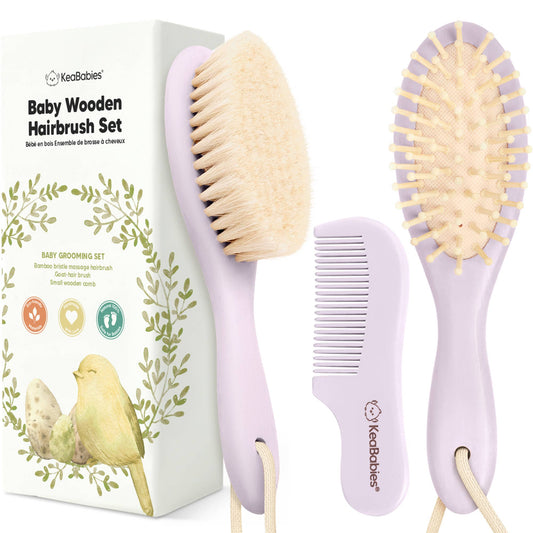 Baby Hair Brush and Comb Set