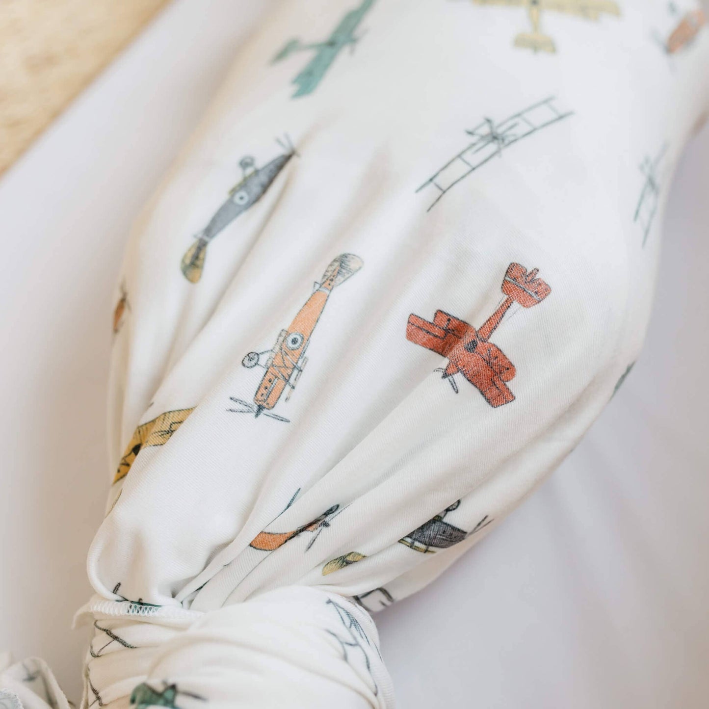 Copper Pearl - Knit Swaddle Blanket - Ace