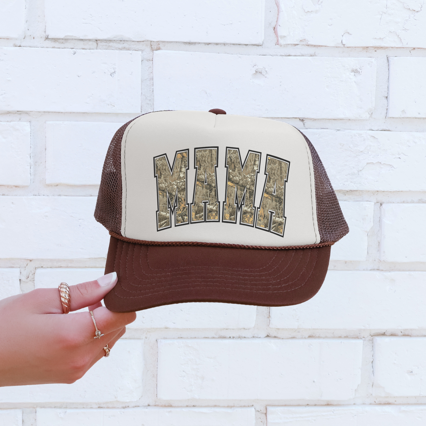 Camo Trucker Hat: Mama