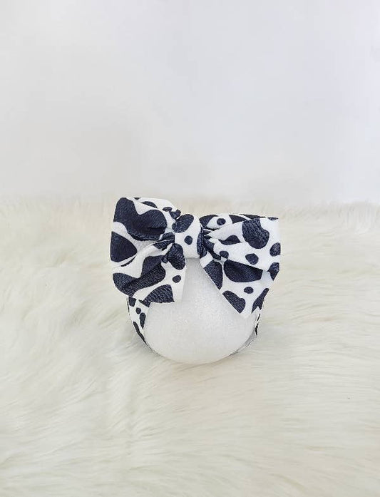 Clover Cottage - Cow Waffle Headband