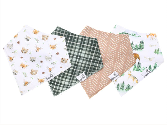 Wilder Bandana Bib Set (4-pack)
