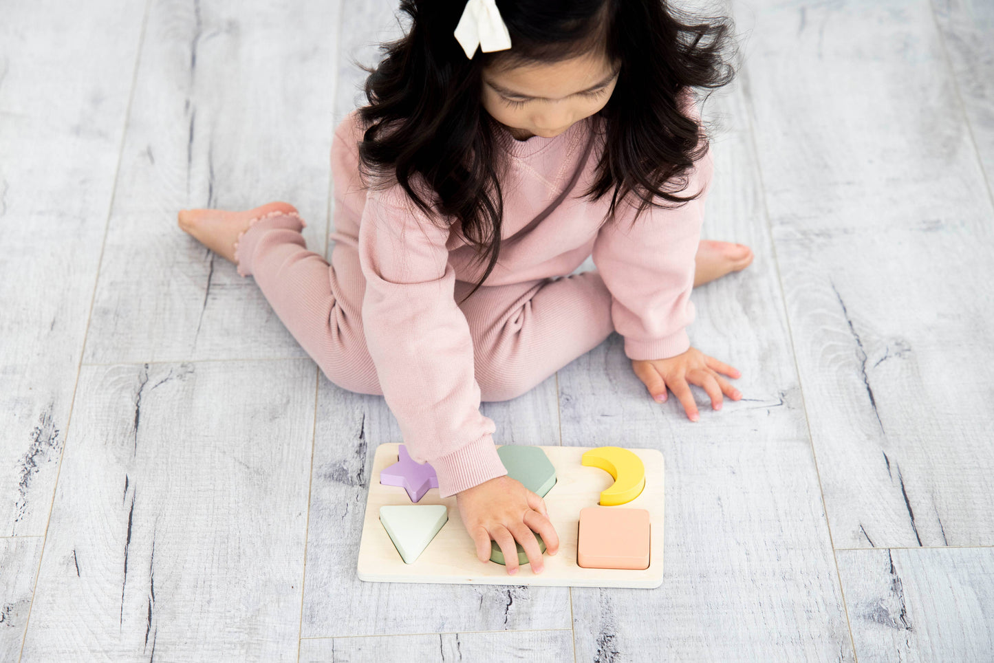 Wooden Shapes Puzzle, Learning Toy