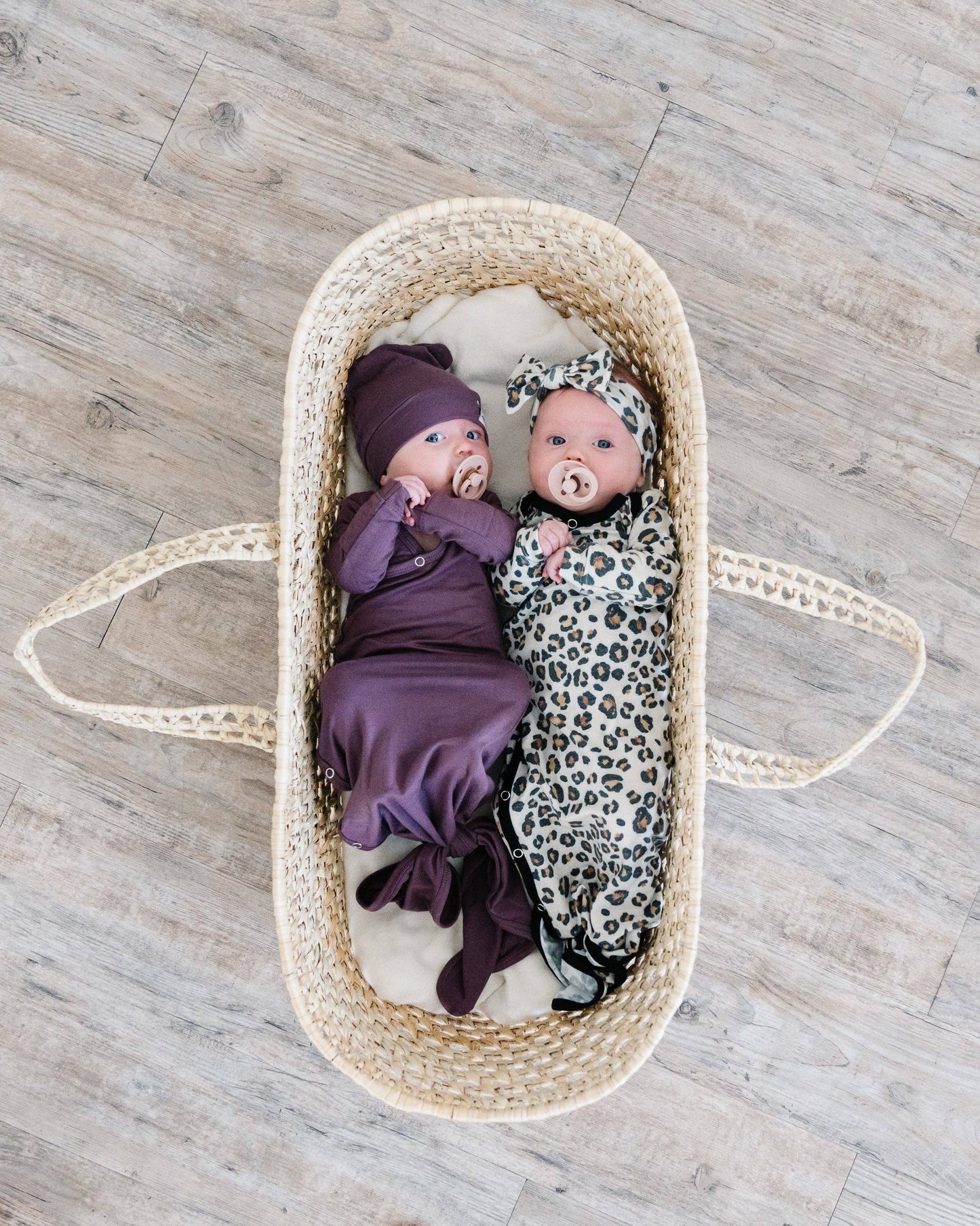 Copper Pearl - Newborn Knotted Gown - Zara