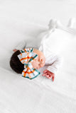 Baby Bling Bows - PRINTED KNOT: harvest plaid