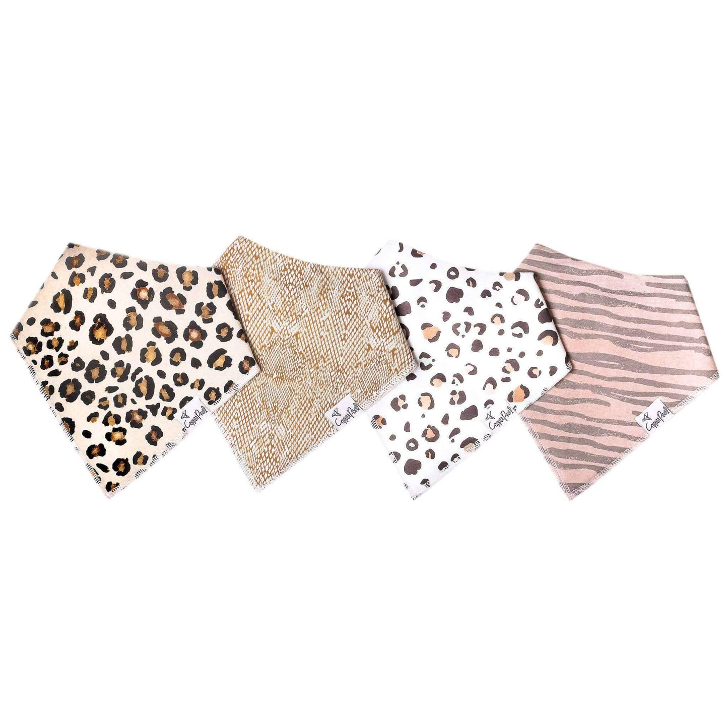 Baby Bandana Bibs - Zara (4-pack)