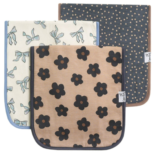 Gemma in Tan Premium Burp Cloths