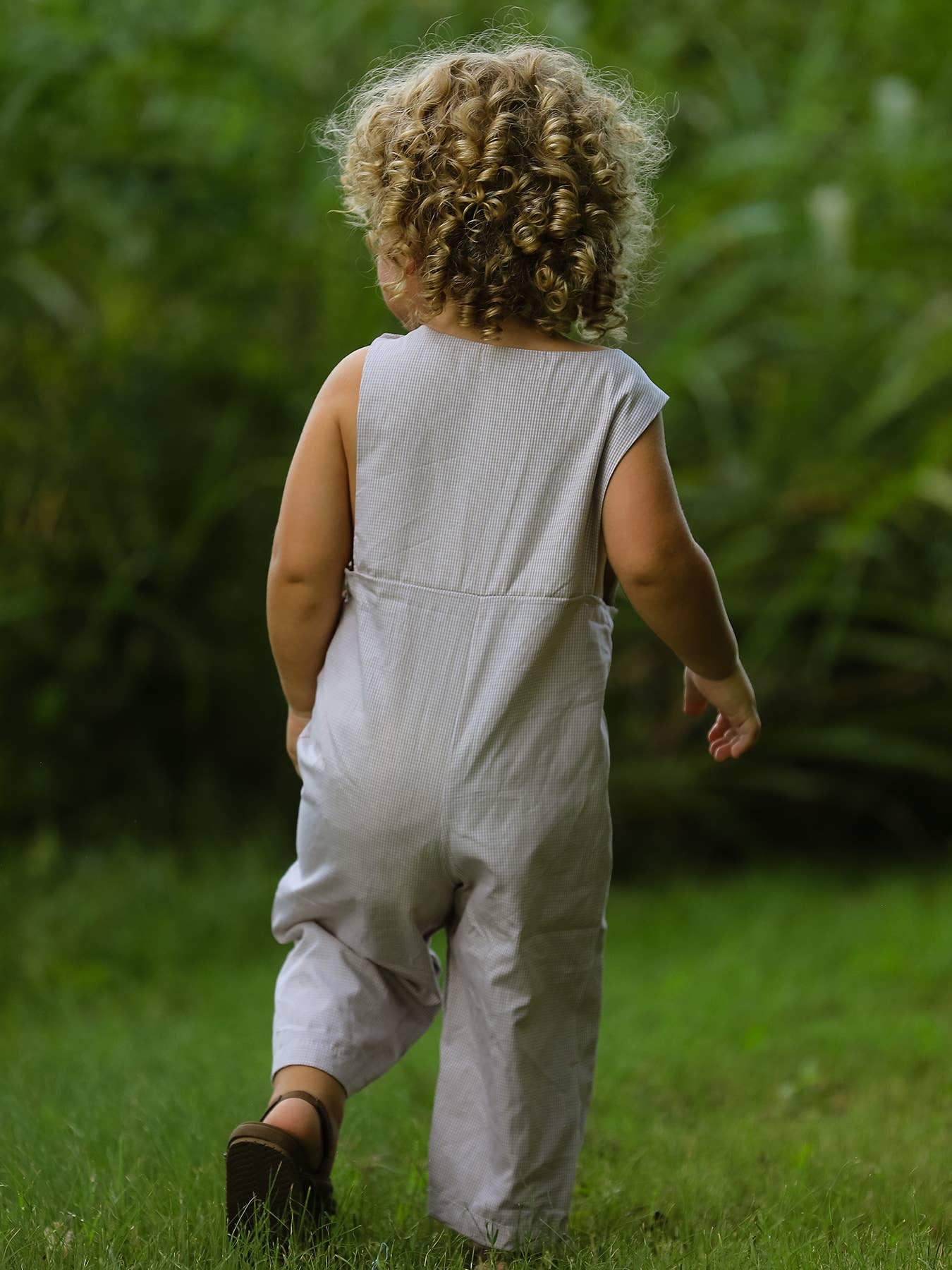 Pumpkin Smock Embroidered Boys Romper