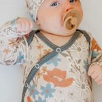 Newborn Knotted Gown - Eden