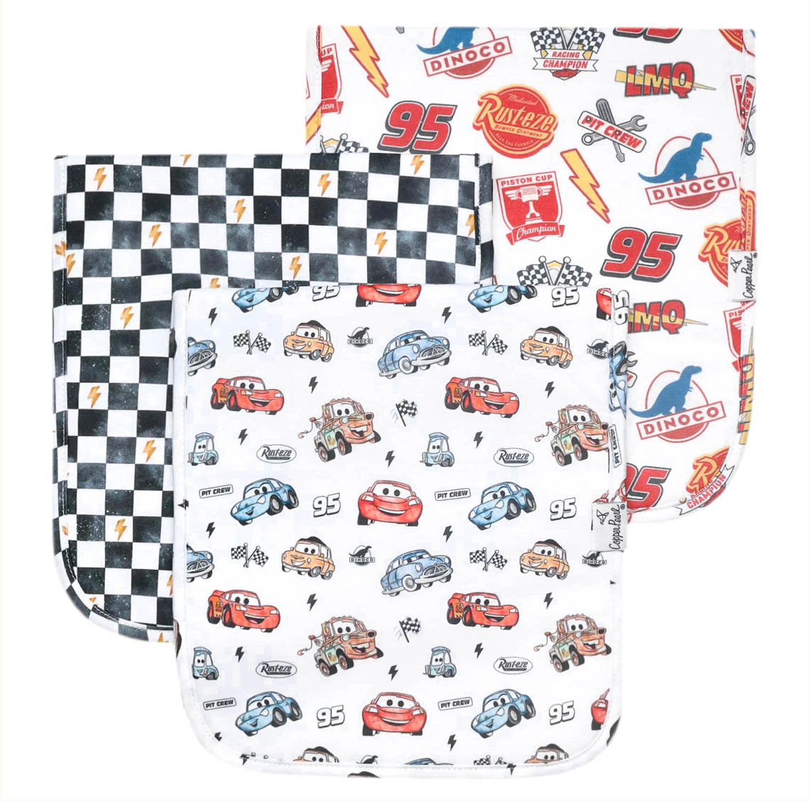 Disney Pixar Cars Premium Burp Cloths