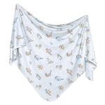 Knit Swaddle Blanket - Winnie the Pooh and Friends