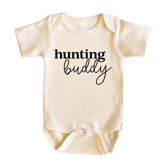 Daddy's Hunting Buddy Onesie, Baby Bodysuit