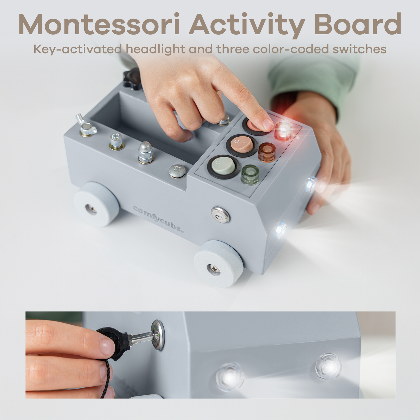 Busy Board Truck Toy Set