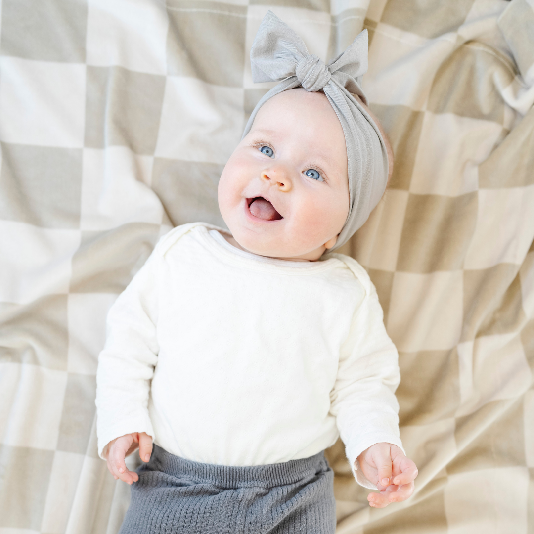 Saranoni - MINKY STRETCH RECEIVING BLANKETS: Florals