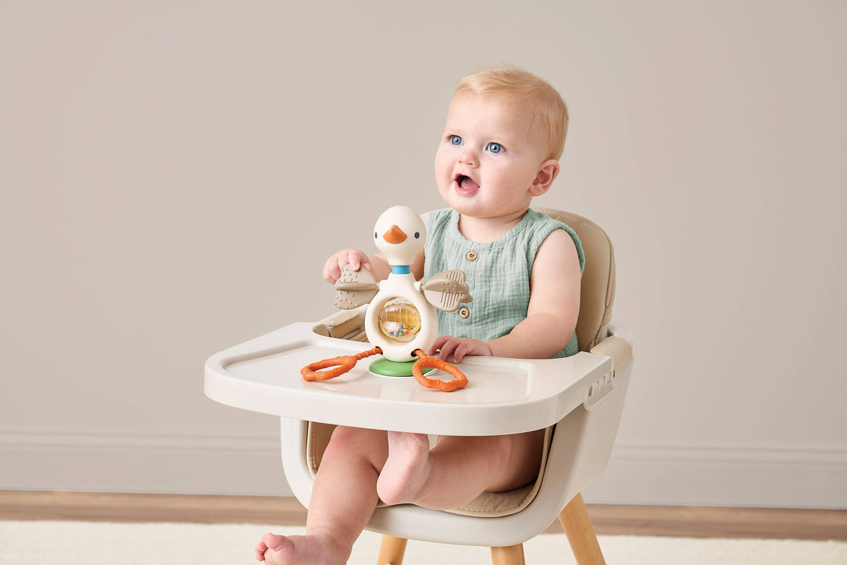 High Chair Sensory Toy Goose