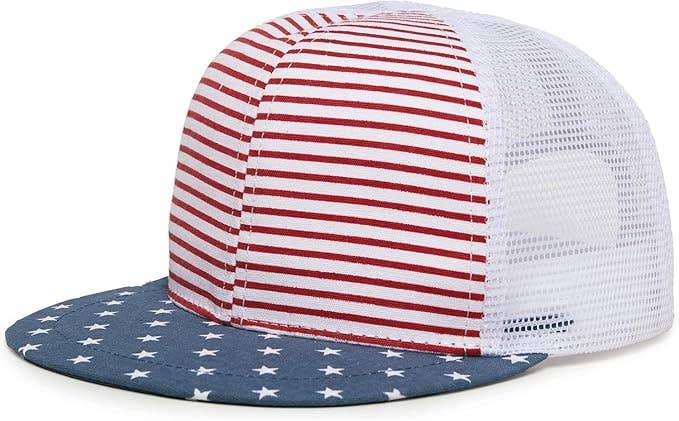 USA Flag Trucker Hat
