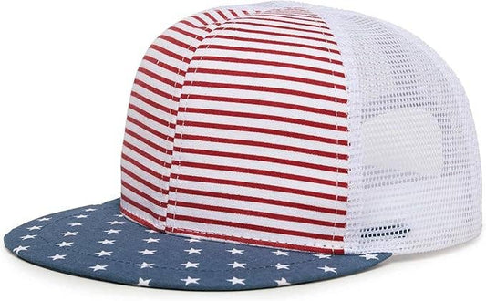 USA Flag Trucker Hat