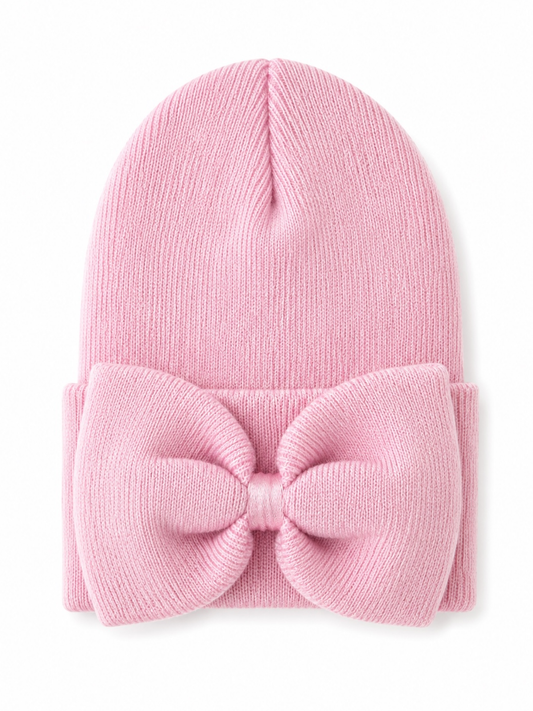 Baby's First Hat Pink Bow