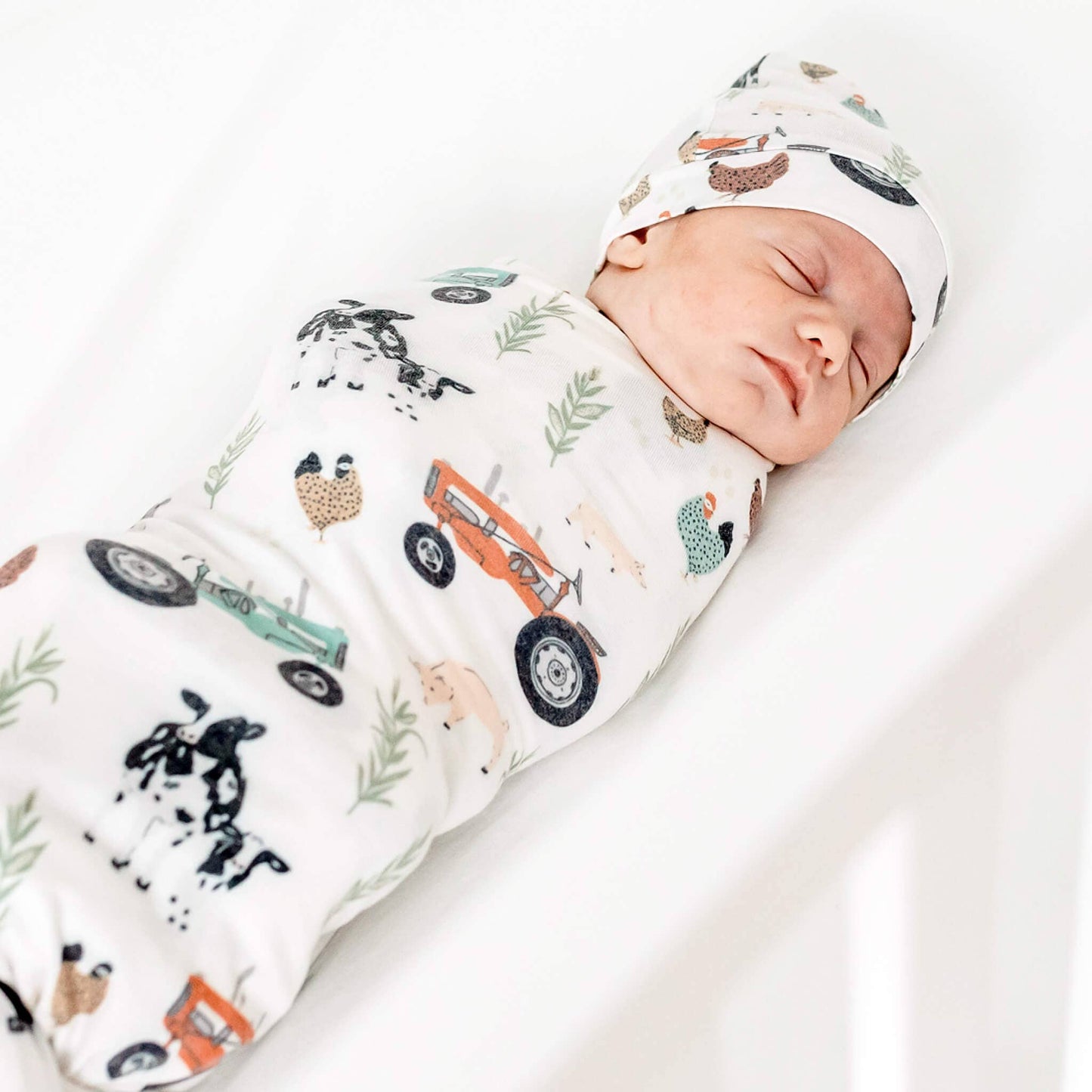 Copper Pearl - Knit Swaddle Blanket - Jo