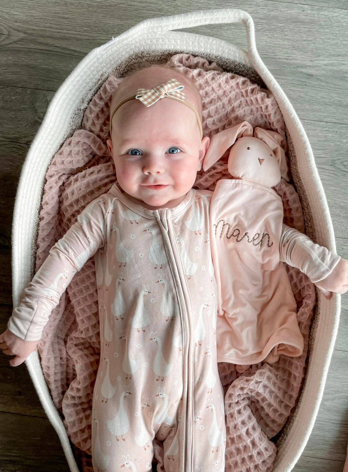 Silly Goose on the Loose Bamboo Zippy Romper: