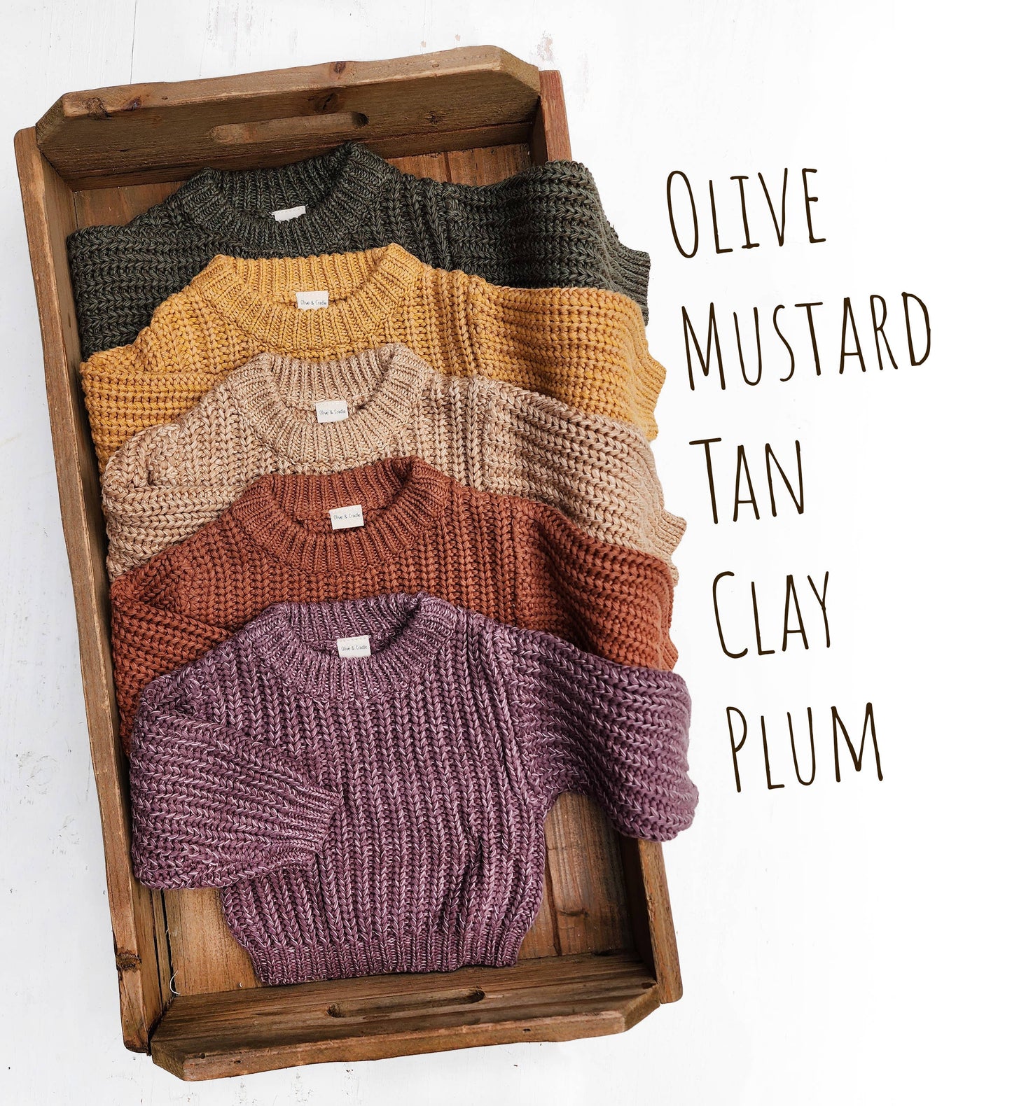 Oversized Chunky Braided Knit Sweater: Olive