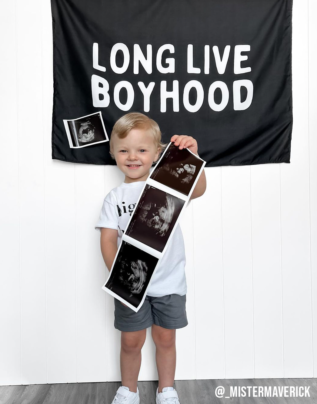 Long Live Boyhood Banner: Original 36x26"