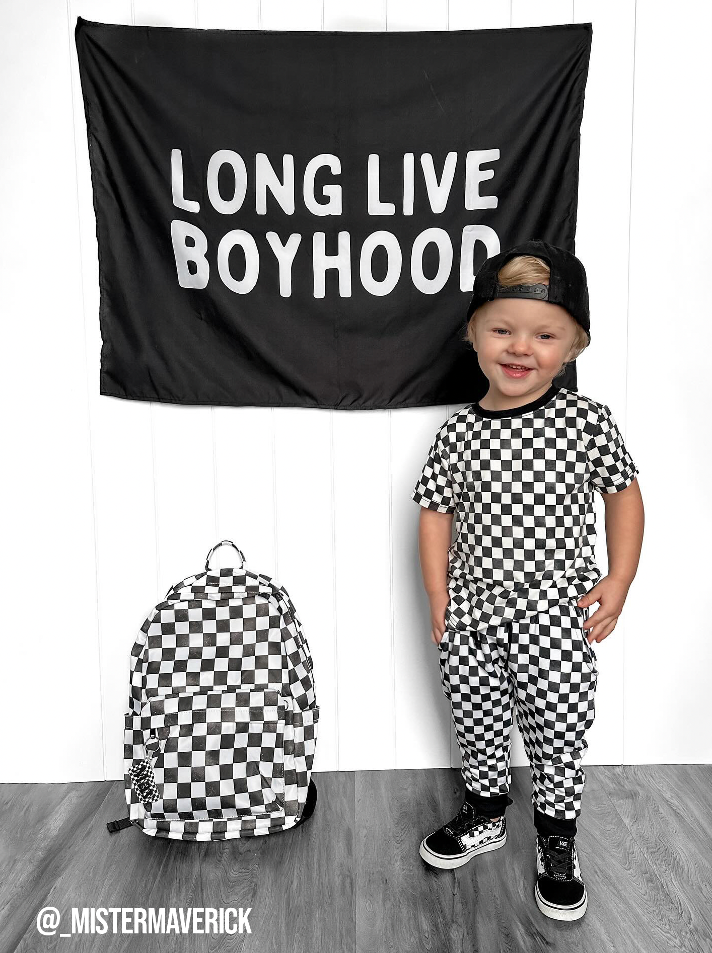 Long Live Boyhood Banner: Original 36x26"