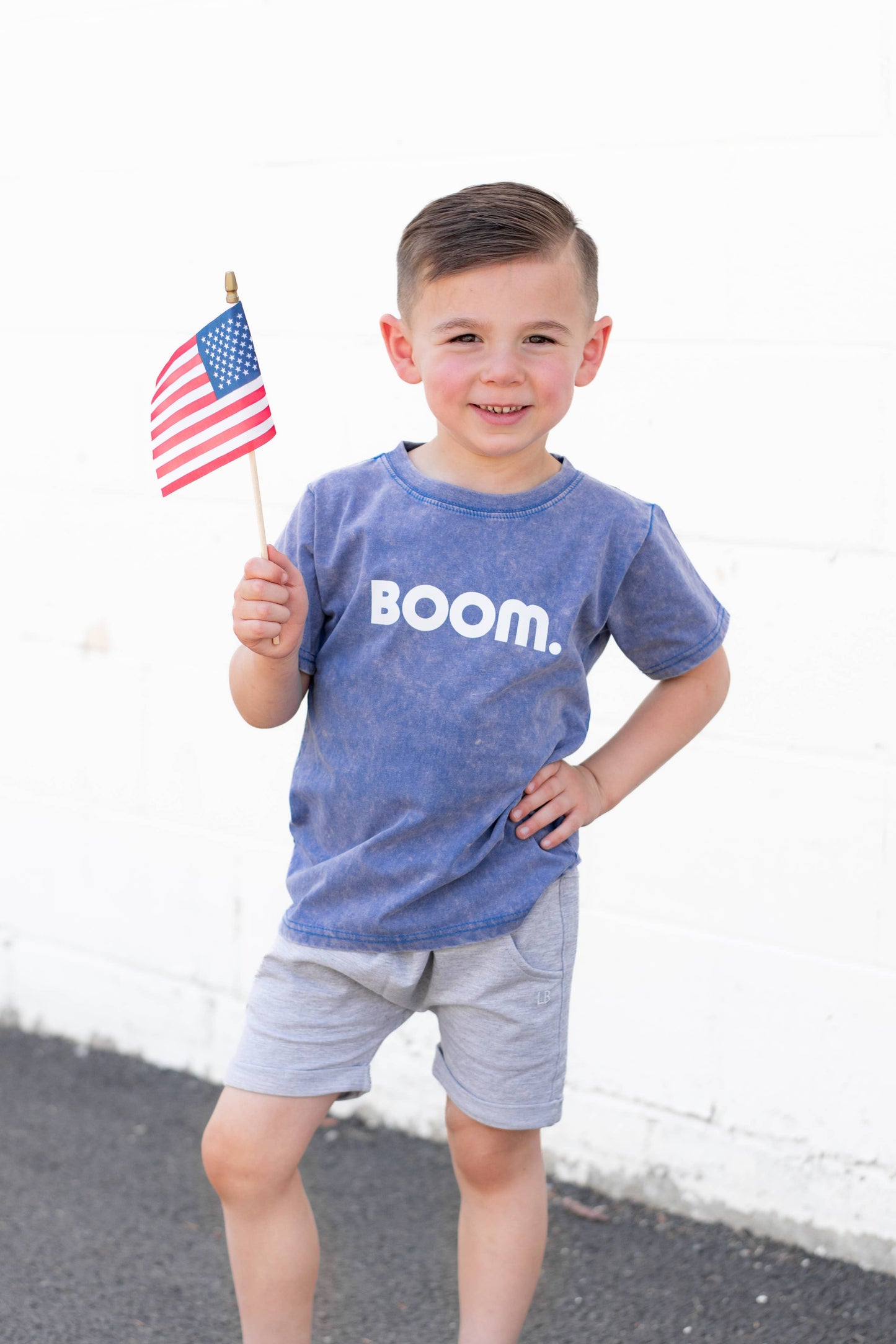 Boom | Kids 4th of July Vintage Shirt